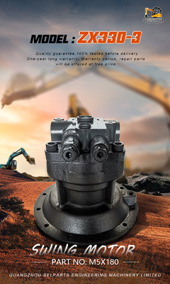 हिताची उत्खनन भागों M5X180 ZX330-3 स्विंग मोटर
