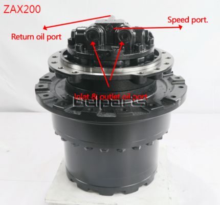 बेल पार्ट्स एक्सकेवेटर HMGF36 ZX200 ZX200-6 हाइड्रोलिक ट्रैवल मोटर रिसाव तेल फिक्स 9168003 9195451