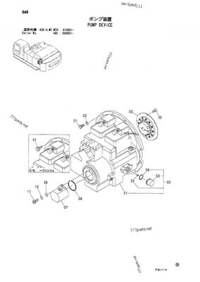 ZX460LCH-HCME,9184686 4432815 9199338，ZX470-5G, ZX470H-5G, ZX470LC-5G, ZX470LCH-5G, ZX470LCR-5G, ZX470R-5G, ZX480MT, ZX480MTH, ZX500LC, ZX500LCH हिताची के लिए हाइड्रोलिक मेन पंप