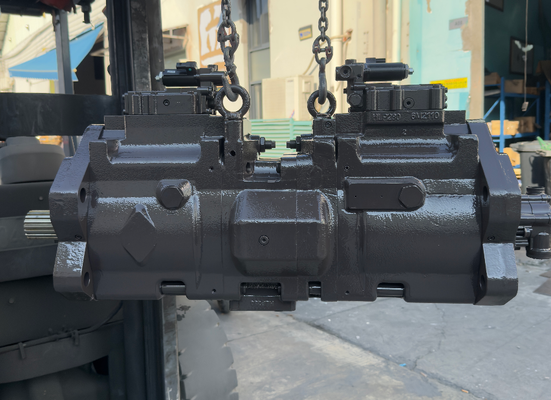 स्टॉक OE मानक में खुदाई करने वाले मुख्य पंप प्रतिस्थापन भागों के लिए K3V280DTH1GZR-OE81 SY750 18T हाइड्रोलिक पिस्टन पंप असेंबली