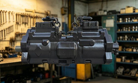 स्टॉक OE मानक में खुदाई करने वाले मुख्य पंप प्रतिस्थापन भागों के लिए K3V280DTH1GZR-OE81 SY750 18T हाइड्रोलिक पिस्टन पंप असेंबली