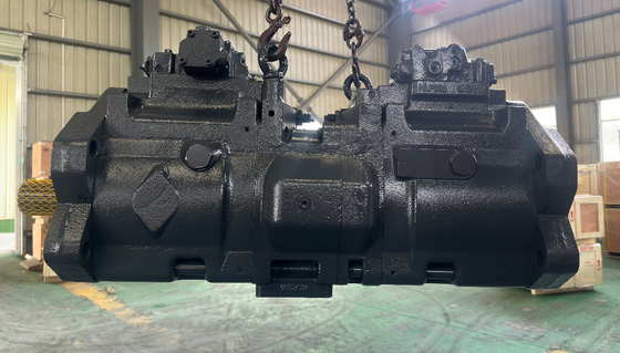K3V280DTH1RYR-ZE54-AVB XE700 XE750 XE800 हाइड्रोलिक मुख्य पंप 18T स्प्लाइन बिना गियर पंप के लिए खुदाई पिस्टन पंप विधानसभा