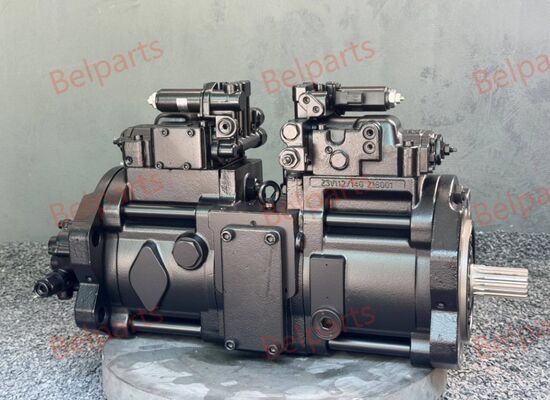 SY210 SK200‐6 K3V112DTP‐9TCM‐14T खुदाई मशीन हाइड्रोलिक पिस्टन मुख्य पंप निर्माण मशीनरी के लिए प्रतिस्थापन भाग बेल पार्ट्स